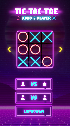 Android application Tic Tac Toe: 2 Player XO Games screenshort