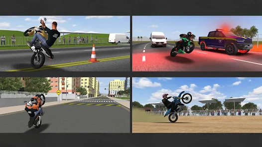 Screenshot Moto Wheelie 3D APK