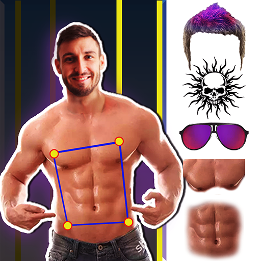 Man Abs Maker - Six Pack Photo logo