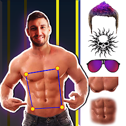 Icon image Man Abs Maker - Six Pack Photo