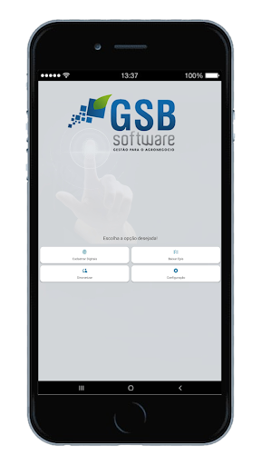 Android application Gsb EPI Biometria screenshort