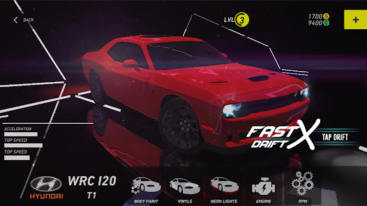 Fast X Racing - Tap Drift 1.7 APK + Mod (Unlimited money) إلى عن على ذكري المظهر