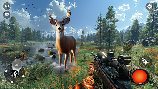 Deer Hunting Games in Forest Screen 2