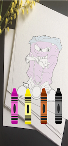 scoby do anim spong coloring