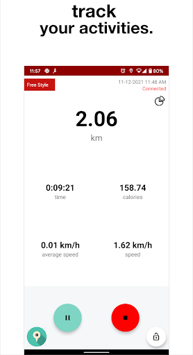Screenshot of My Run Tracker - Running App