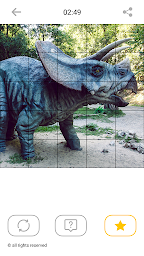 Jigsaw Dinosaur Puzzles: Free Smart Mosaic Games