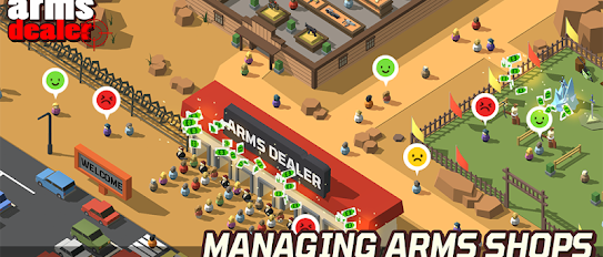 Background تحميل لعبة Idle Gun Shop Tycoon‏ مهكرة آخر إصدار للأندرويد 