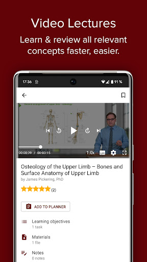 Android application St. Anthony's College Lecturio screenshort