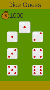Dice Guess 0.1 APK + Mod (Unlimited money) untuk android