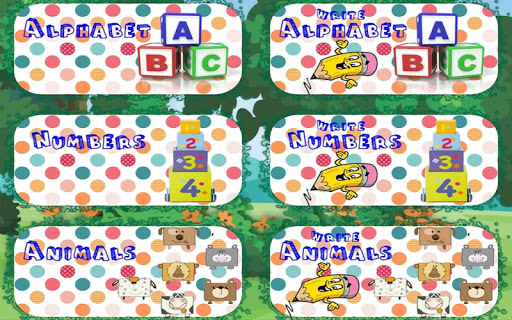 Learn to Write the Alphabet Screen 2