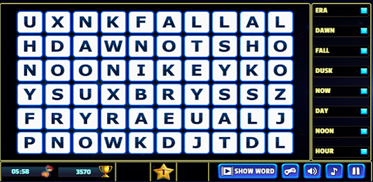 Word Finder Games: Word Search