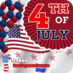 Cover Image of ダウンロード Happy 4th of July  APK