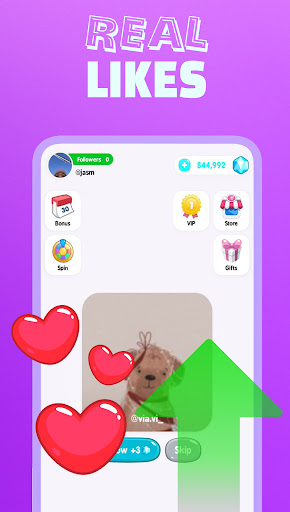 TikLike: Followers, Like, Fans Screen 2