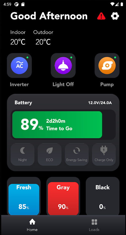 #1. Jayco Off-Grid (Android) Ved: TBB Power Mobile