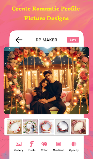 Love Name DP Maker nameart Screen 3