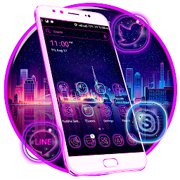 Icon image Neon City Launcher Theme