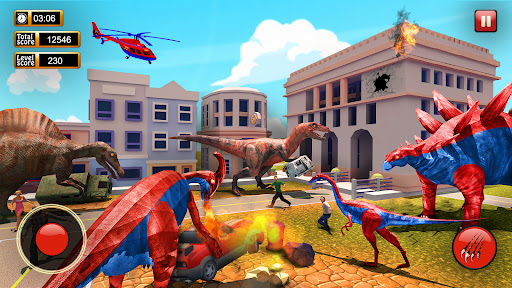 Dinosaur Games City Rampage Screen 3