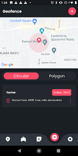 PRJ GPS Tracker Screen 3