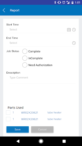 Service Company Connect Screen 2