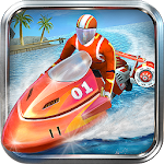 Cover Image of Tải xuống Đua thuyền Powerboat 3D  APK