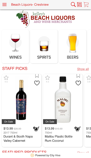 Beach Liquors Screen 2