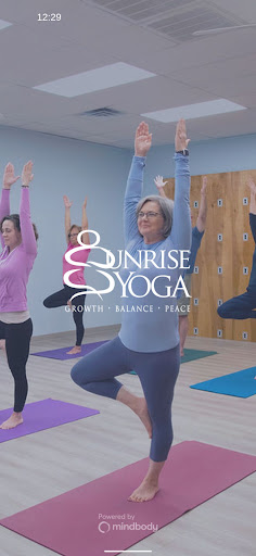 Android application Sunrise Yoga Studio screenshort