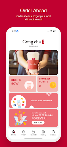 Screenshot of Gong Cha Colorado