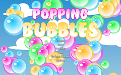 screenshot of Popping Bubbles