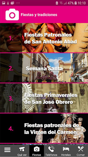 Guía turística de Trigueros. Screen 3