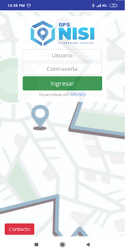 Android application Gps Nisi Plataforma screenshort