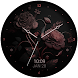 Rose Gold Flowers watch face