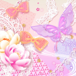 Cover Image of Unduh Cute Wallpaper Lacy Butterfly  APK