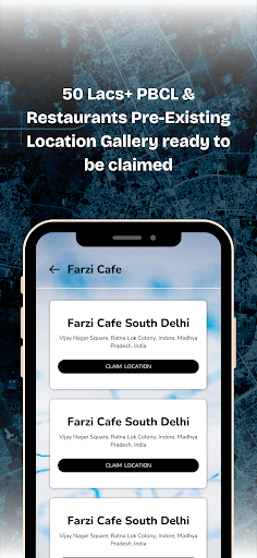 Android application Fyre Search screenshort