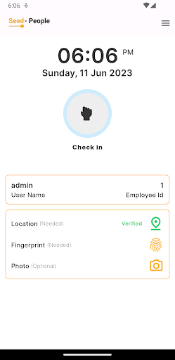 Android application Seed-People screenshort