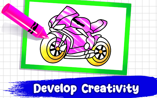 Android application Painting Games: Boys Coloring screenshort