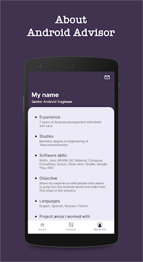 Android Advisor: learn quickly Screen 3