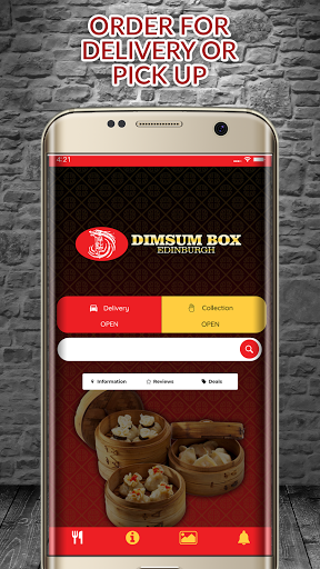Android application Dimsum Box Edinburgh screenshort