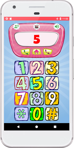 Android application Baby Phone Games for Toddlers screenshort