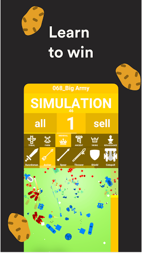 2D Battle Simulator ud83dude05 -totally accurate simulator apkdebit screenshots 2