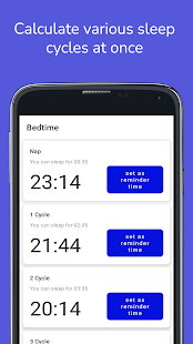 Sleep Cycle Calculation Alarm 1.1.1 APK screenshots 3