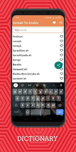 Somali To Arabic Dictionary Of Screen 2