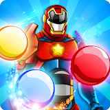 Super Hero Bubble Shooter icon