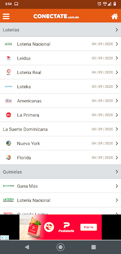 Conectate Loterías Screen 2
