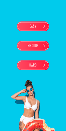 Bikini Match Cards Memory Game Screen 2