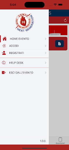 ANMCO Events Screen 2