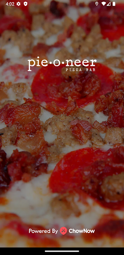Android application Pieoneer Pizza Bar screenshort