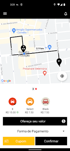 Android application MtCar screenshort