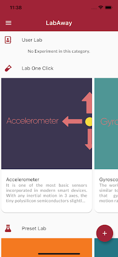 Android application LabXRA screenshort