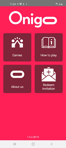 Android application Onigo screenshort