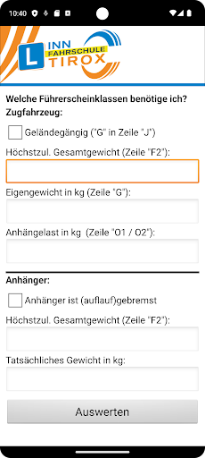 Inn Fahrschule Tirox Screen 2